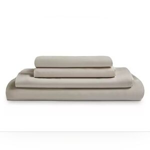 NEW! AQUA Eucalyptus Queen Sheet Set in color Fog